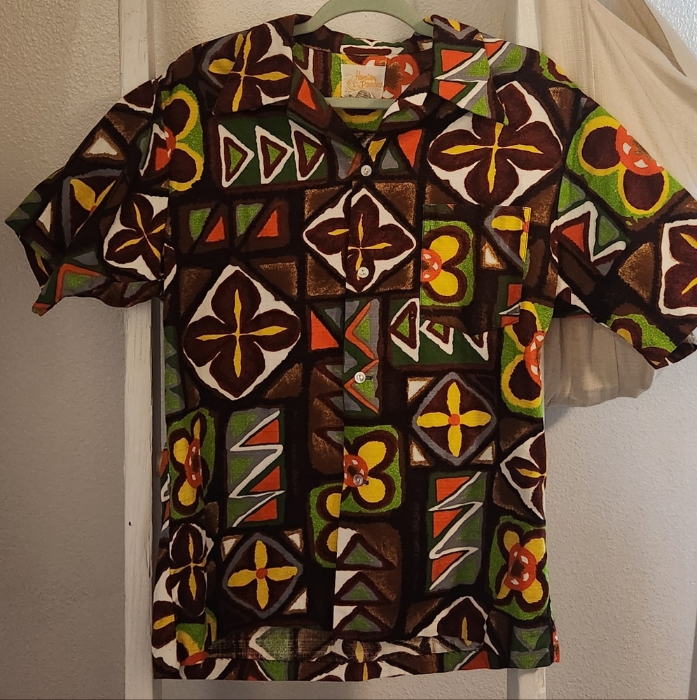 1960's Mens Hawaiian Shirt